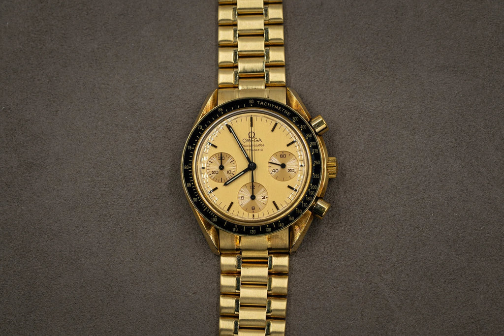 Omega Speedmaster Reduced Gold - Watches