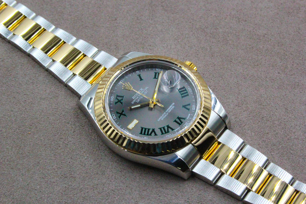 Rolex Datejust 116333 Wimbledon Grey Dial - Watches