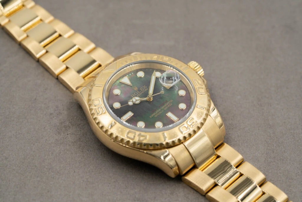 Rolex Yachtmaster 16628 Tahitian Mother of Pearl Dial